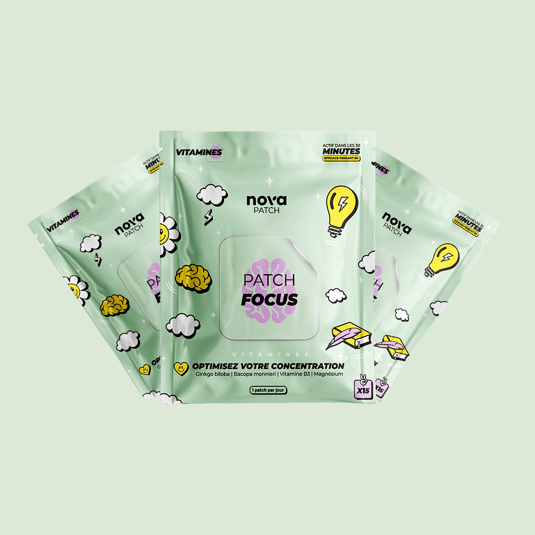 Patch Focus - Améliorez votre concentration naturellement