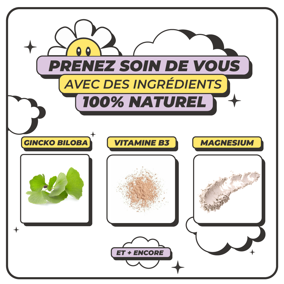 Patch Focus - Améliorez votre concentration naturellement