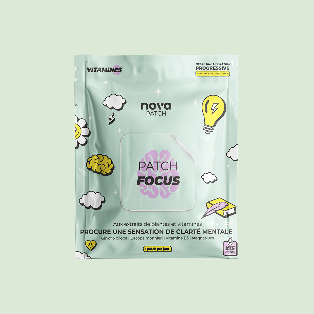 Patch Focus - Améliorez votre concentration naturellement