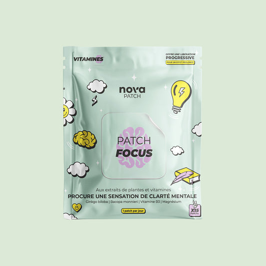 Patch Focus - Améliorez votre concentration naturellement