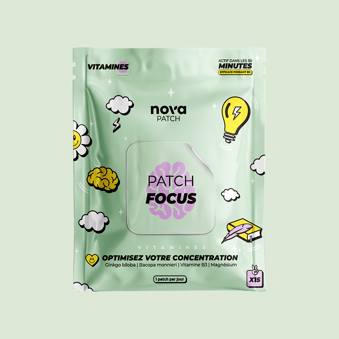 Patch Focus - Améliorez votre concentration naturellement