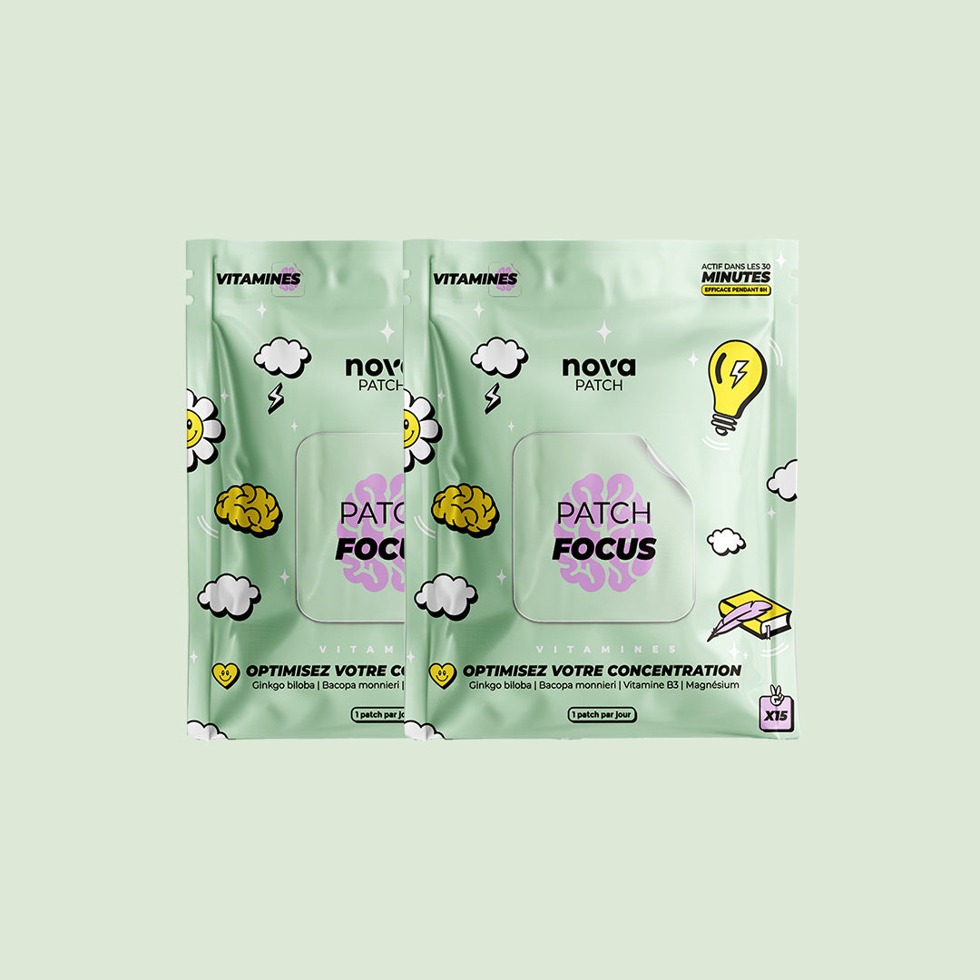 Patch Focus - Améliorez votre concentration naturellement